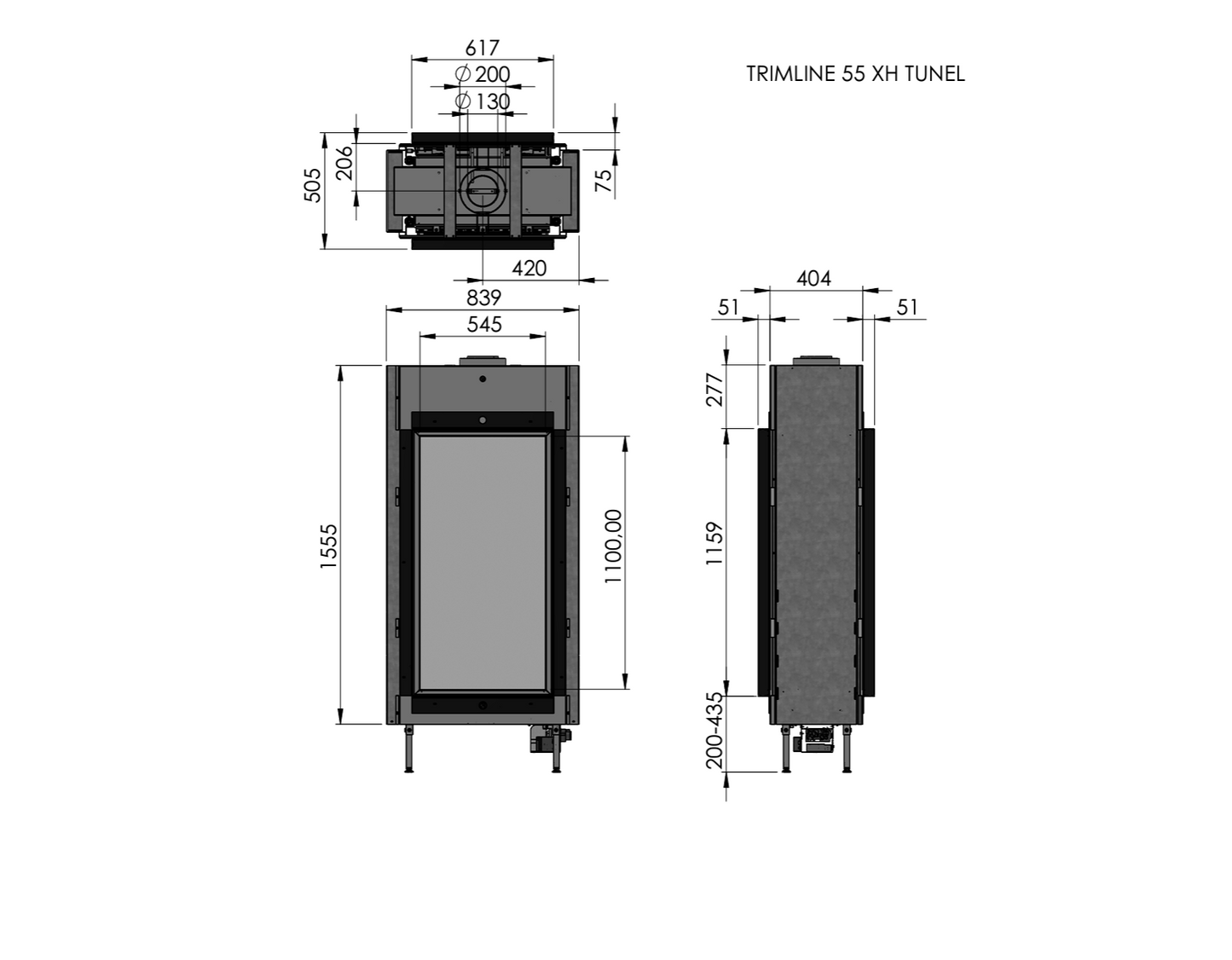 Trimline Tunnel 55XH