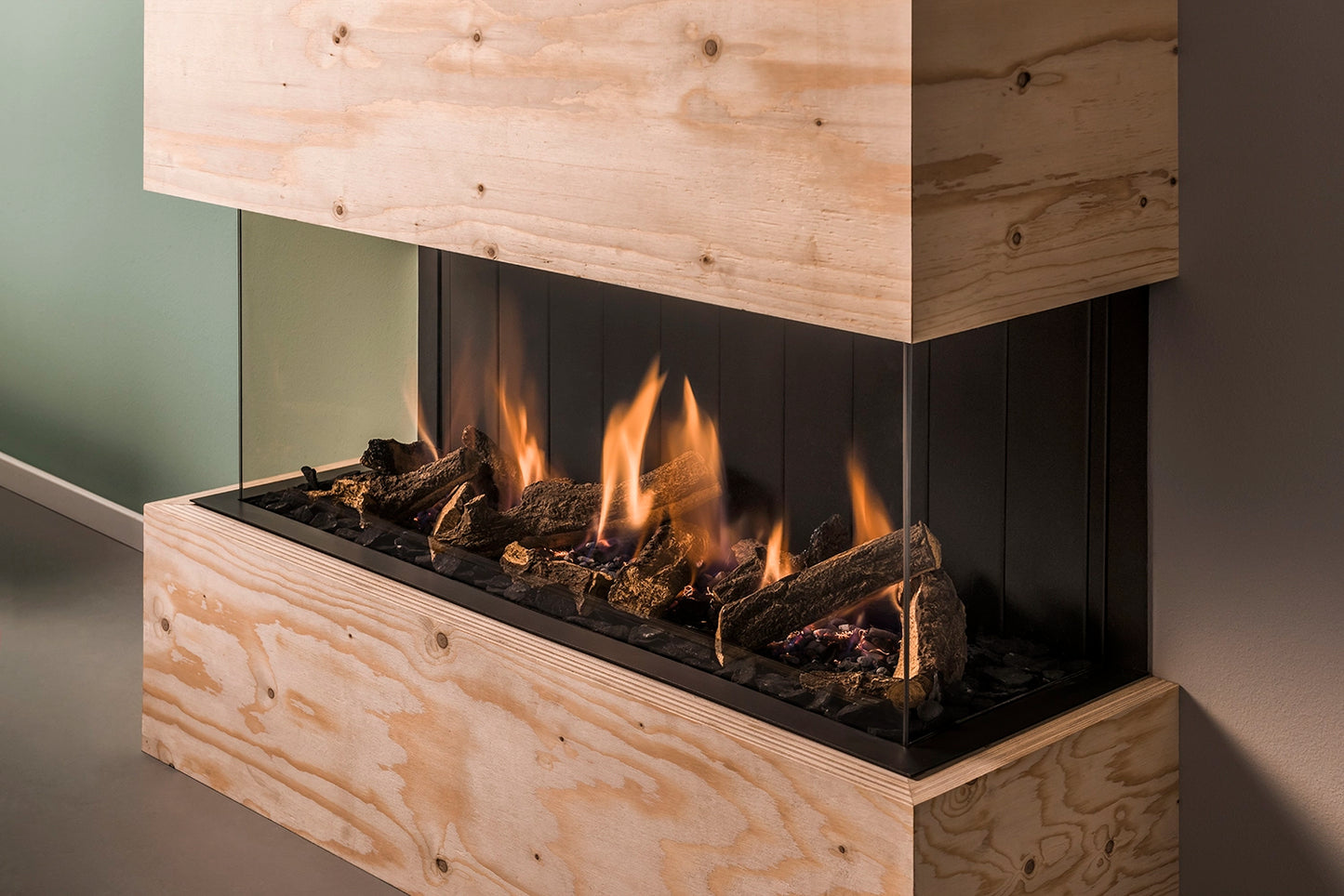 Trimline 100 Panorama er en flott ovn til hjemmet