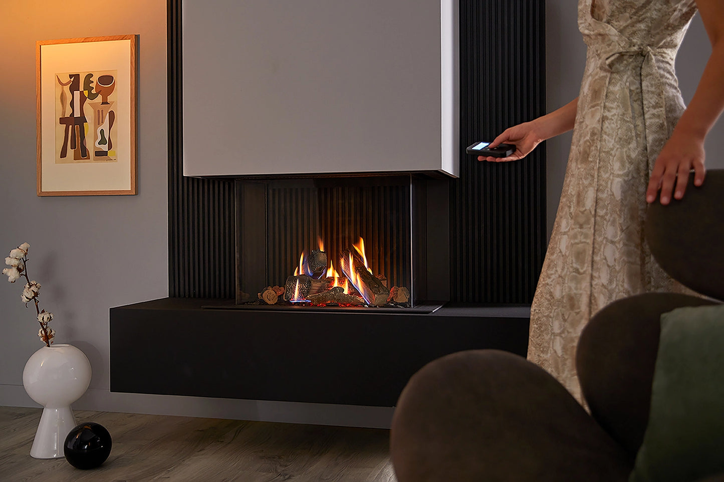 Trimline 64 Panorama Logburner