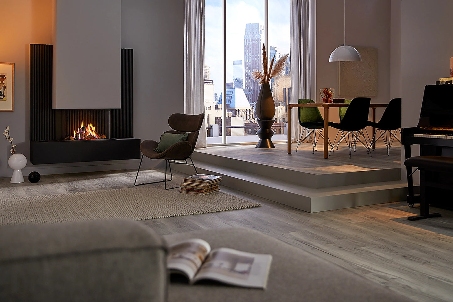 Trimline 64 Panorama Logburner