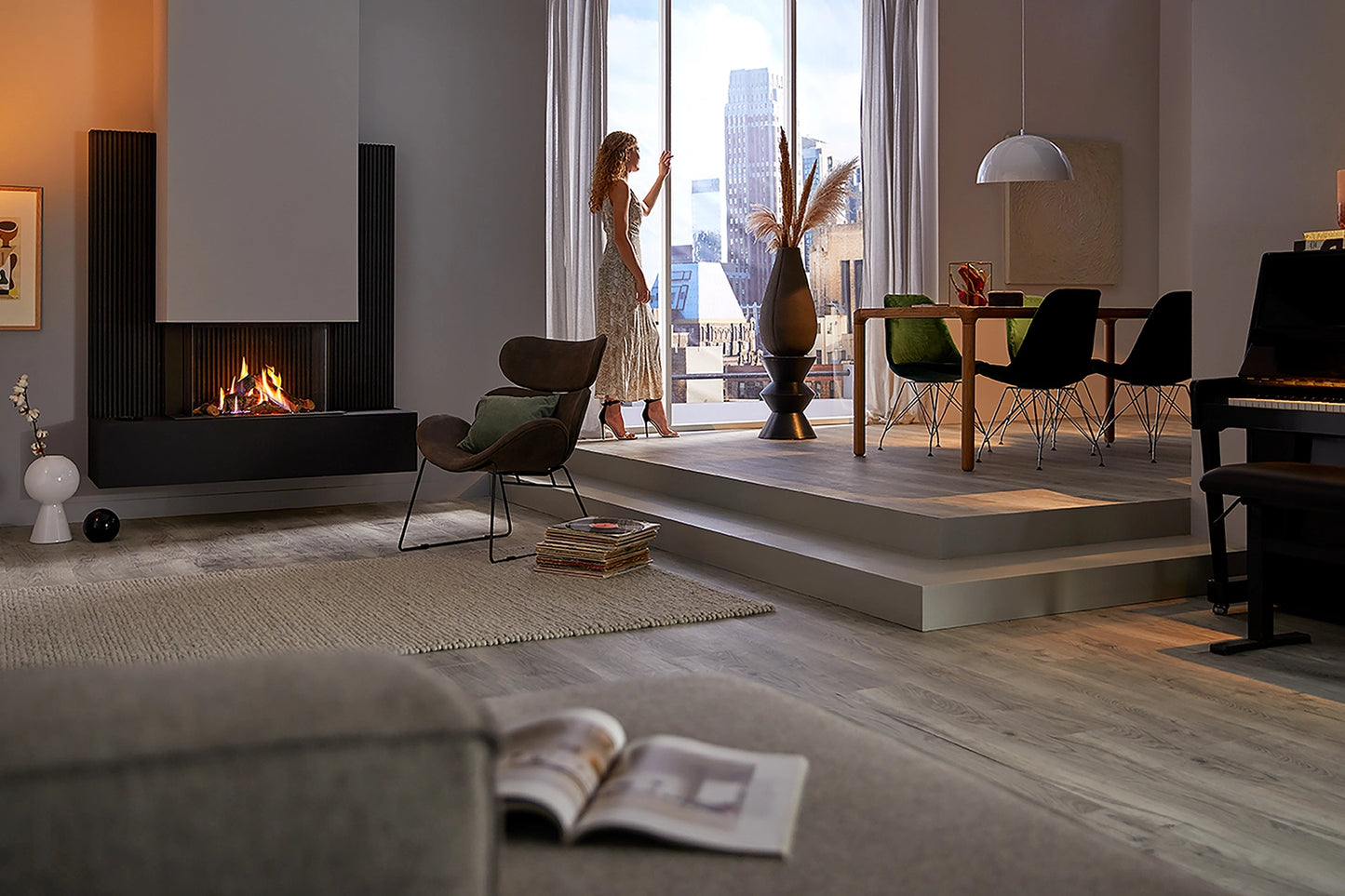 Trimline 64 Panorama Logburner