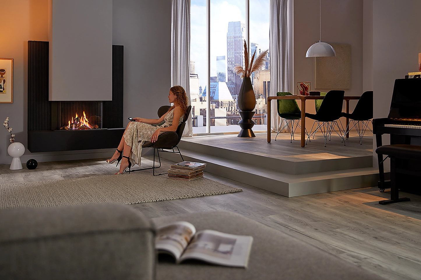 Trimline 64 Panorama Logburner