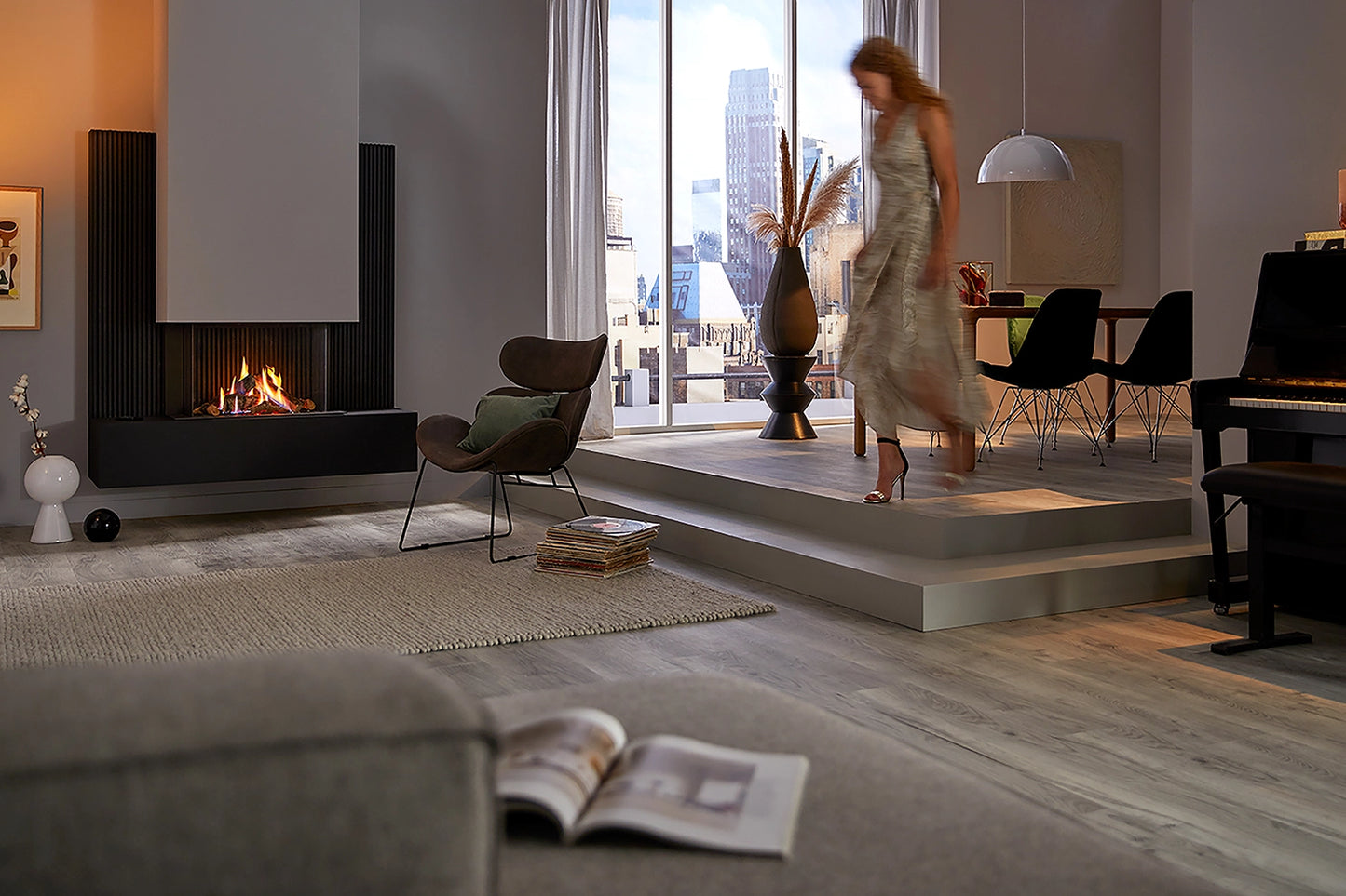 Trimline 64 Panorama Logburner